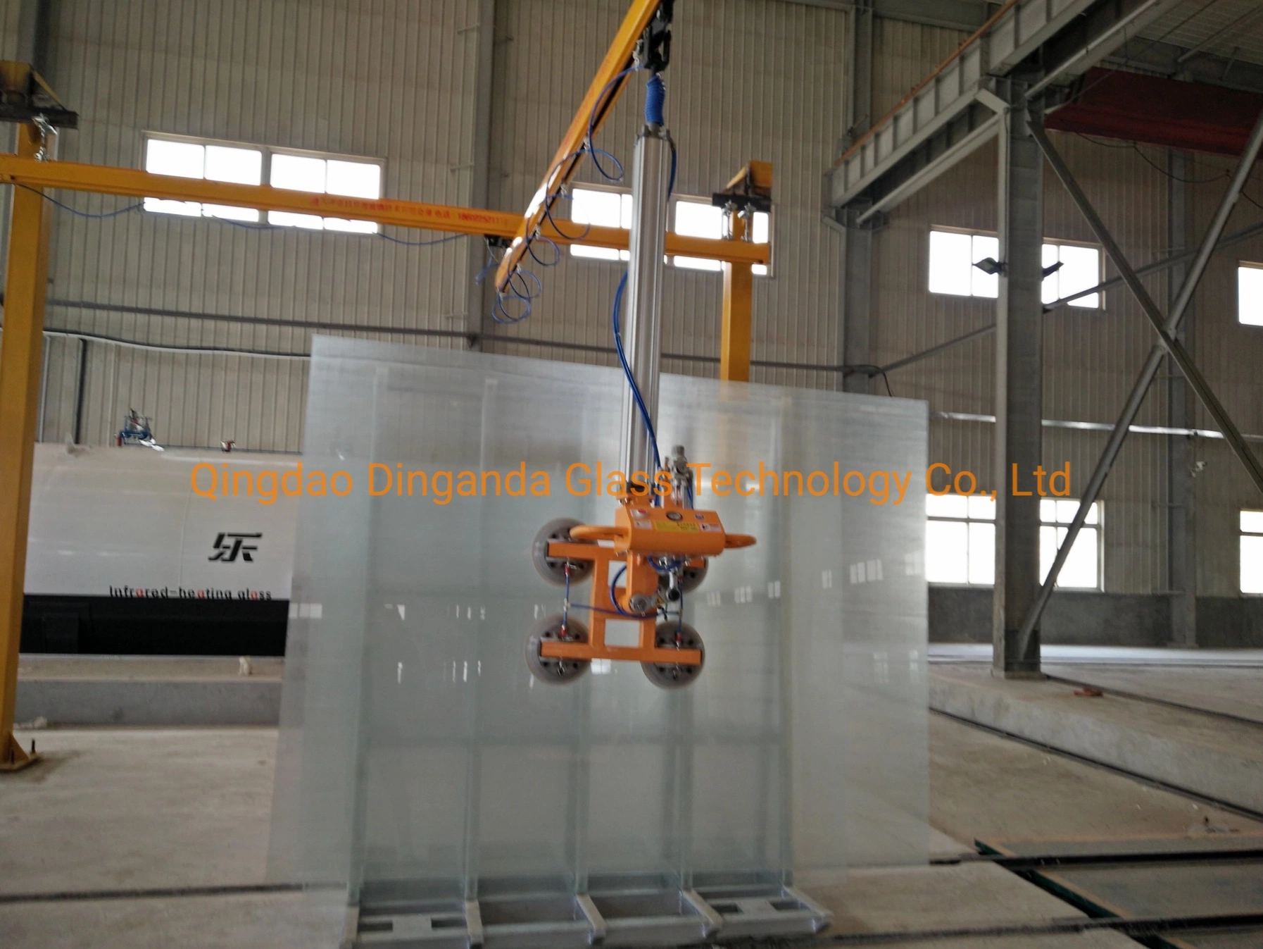 Dingnada Glass/ Glass Machine/ Glass Machinery/ Pneumatic Glass Lifter/Glass Lifting Equipment/ Glass Moving in Warehouse/ Glass Processing Machine/Glass