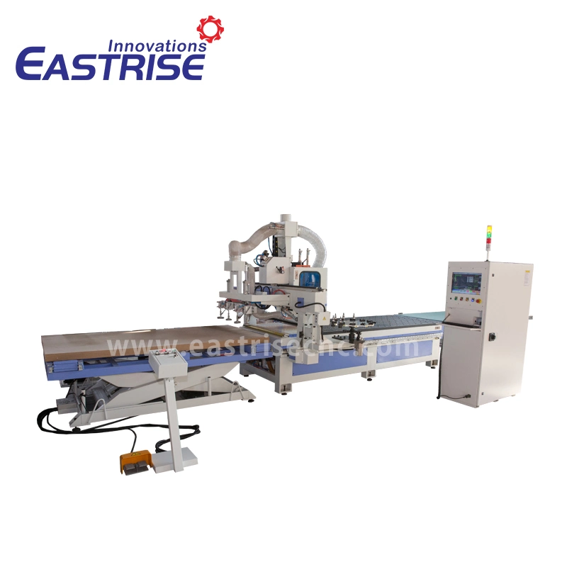 1325 Automatic Labeling Loading and Unloading Table CNC Router Cutting Machine