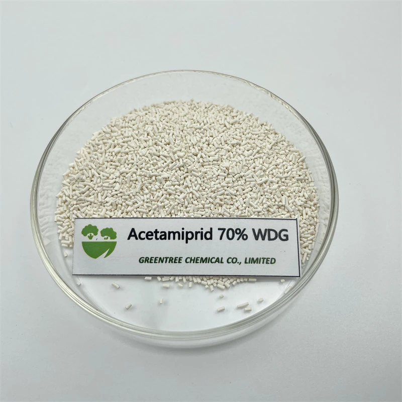 No CAS 135410-20-7 Acetamiprid 70%WDG Control de plagas