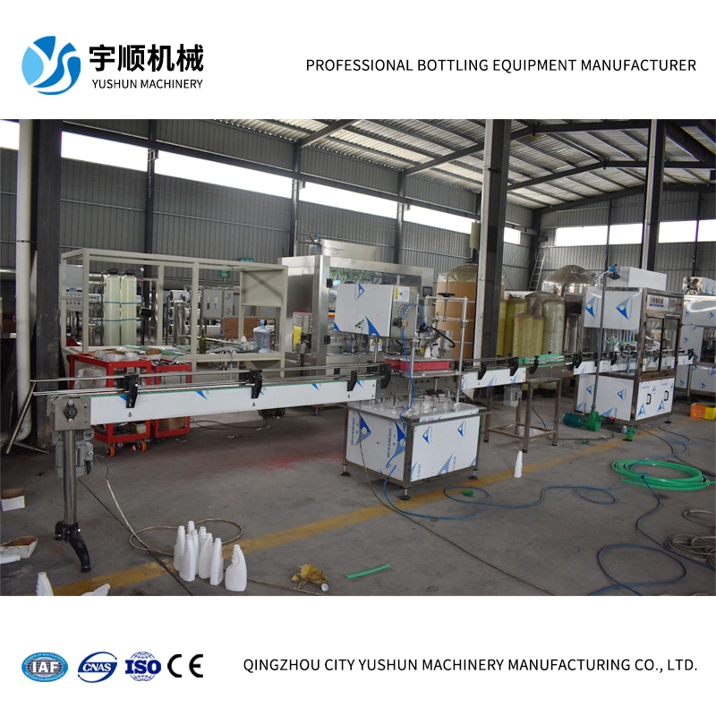 Linear Type Fully Automatic Plastic Jar Capping Sealing Machine with Cap Feeder