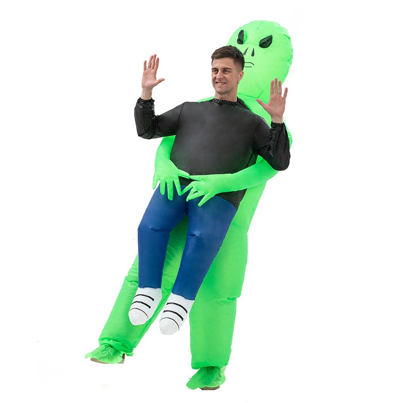 Unique Design Inflatable Centaurus Costume Human Face Horse Walking Cosplay Costume