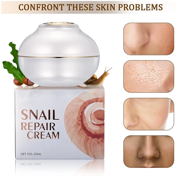 OEM Custom Anti Aging Anti Wrinkle Face Moisturizer Snail Repair Cream