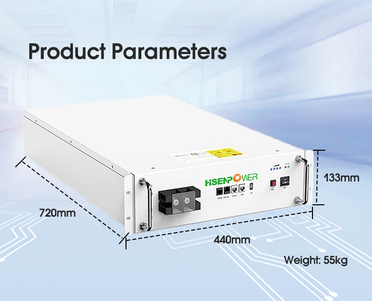 Home Lithium Battery 48V 100ah Solar Batteries 5kwh 10kwh 51.2V LiFePO4 Solar Rechargeable Pack Lithium Ion Batteries