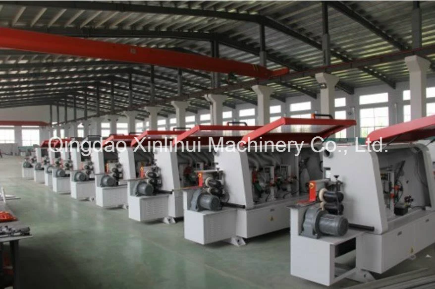 Linear and Curve Edge Banding Machine Selling Agent Price/ PVC Tape, Melamine Tape Veneer Wood Tape Edge Banding Machine for Wood Side Gluing Pressing Polishing