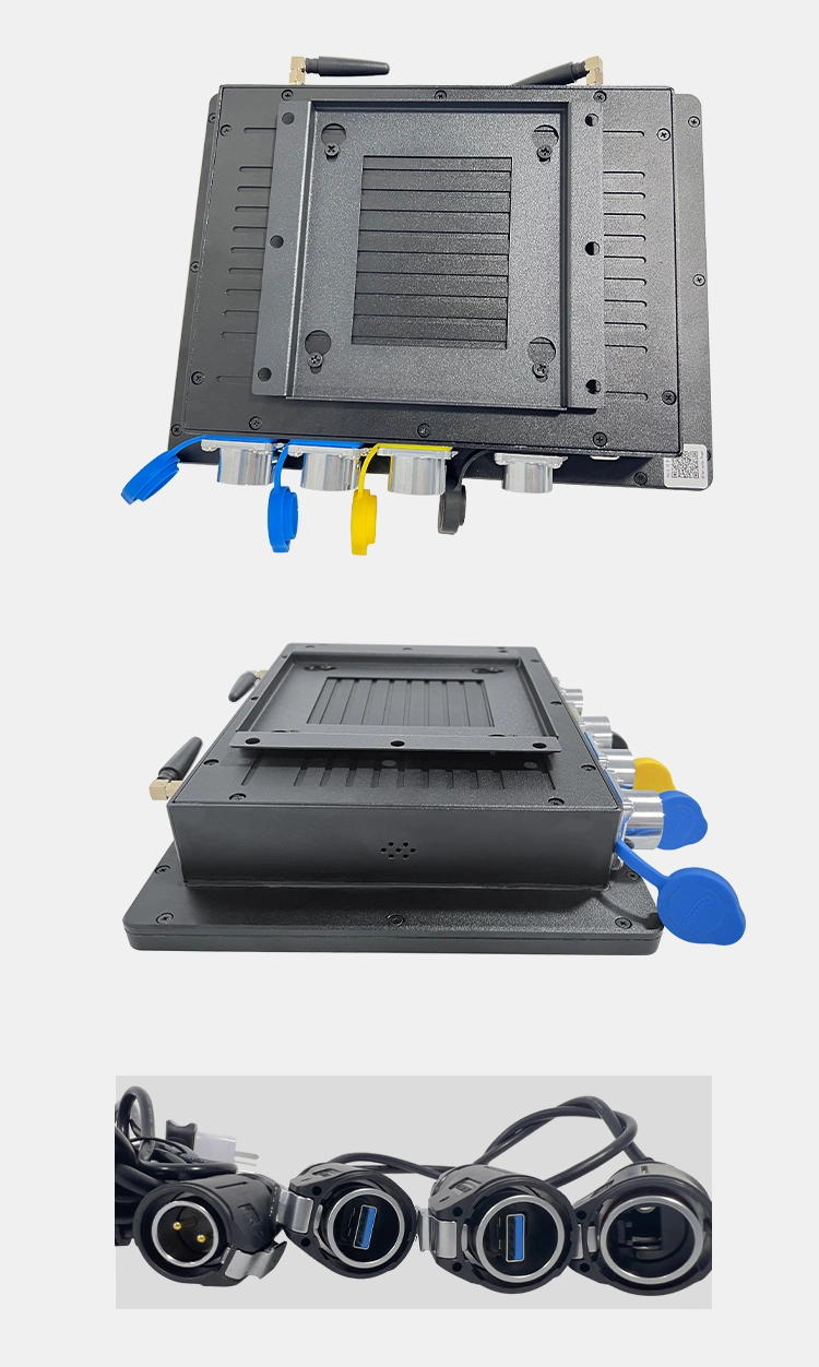 10,1" Kitchen Display System 1280 * 800 LCD-Bildschirm mit LED-Hintergrundbeleuchtung Vollständig geschlossenes lüfterloses Design stabiles, robustes LCD-Panel