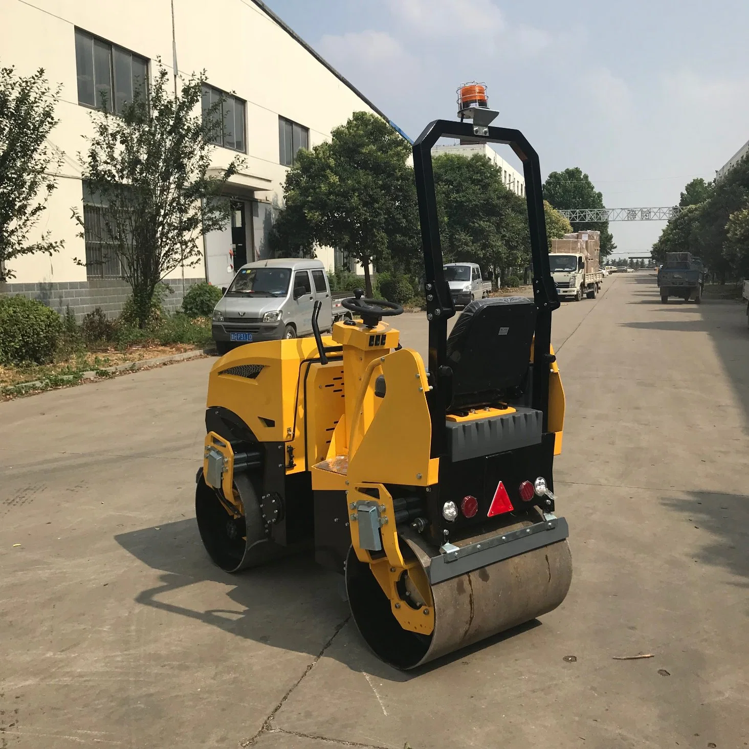 New Double Steel Wheel Road Roller