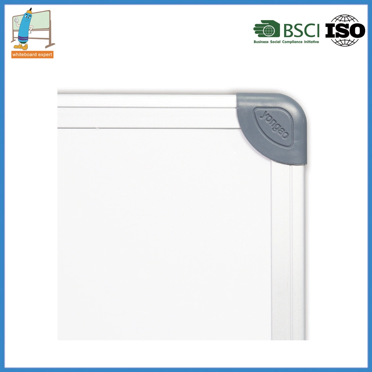 Magnetic Whiteboard/Dry Erase Board, 48 X 36 Inches, Silver Aluminium Frame