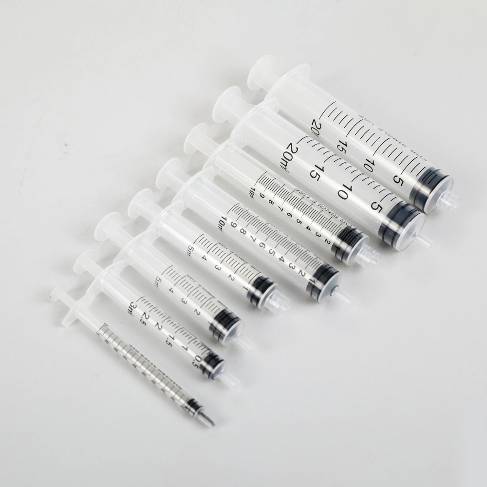 Low Price Normal/Auto-Disable Transparent Medical Device Single Use Syringe