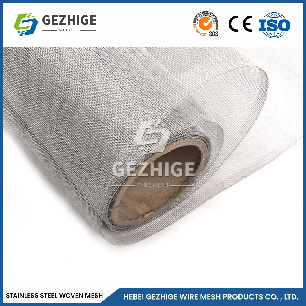 Gezhige 316 Edelstahl Geschweißte Drahtgitter Lieferanten China Small Hähnchendraht Mesh 0,25mm Drahtstärke 0,854 Mesh SS Huhn Netz