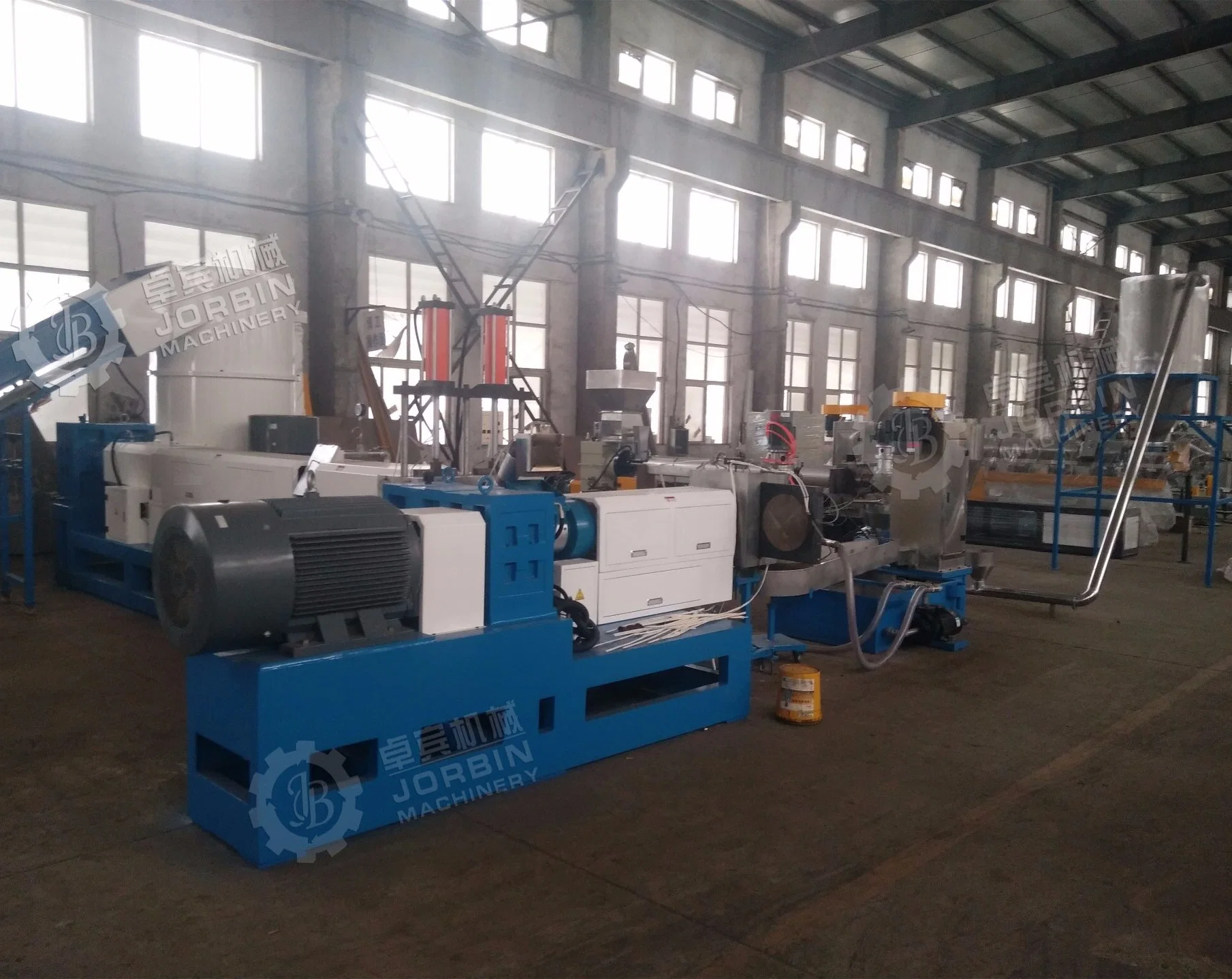 1000kg/H Double Stage Extruder Granulation Line