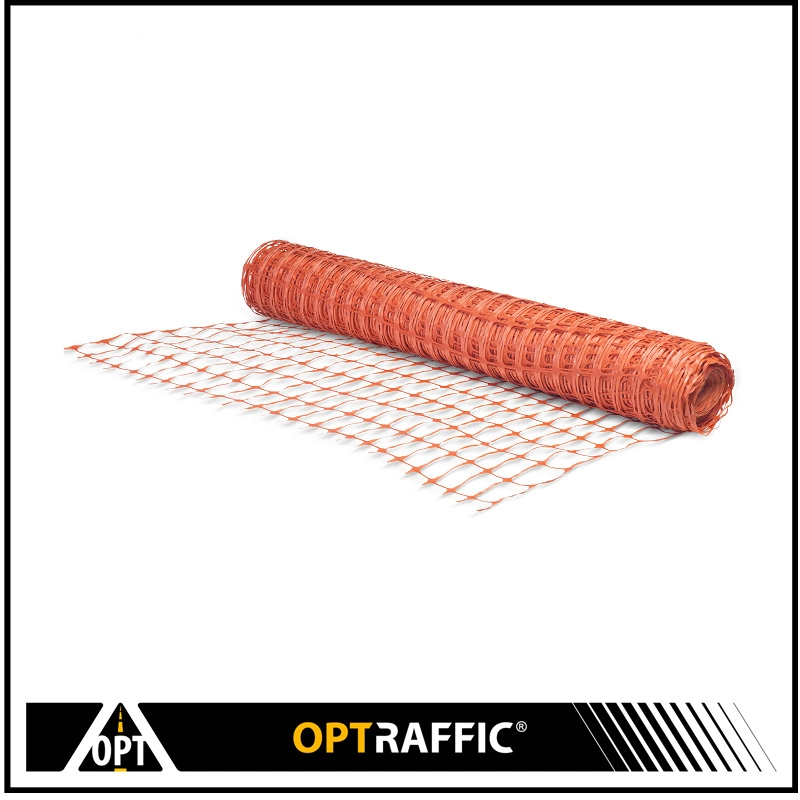 Supply Construction Site Safety Orange Mesh Barricade Fence for Warning