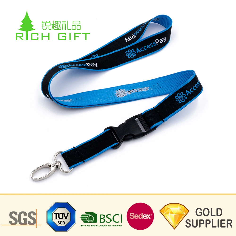 High quality/High cost performance Specialized in Single Custom Silk Screen Printing Short Military Lanyard for Uniform