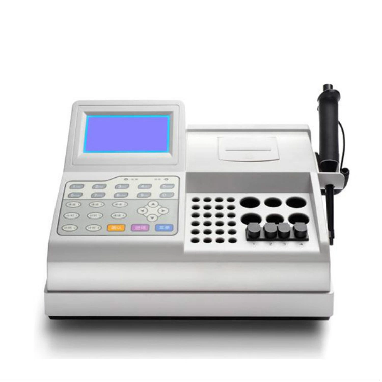 Medical Veterinary Equipment Two Channels Lab Equipment Blood Coagulation Analyzer