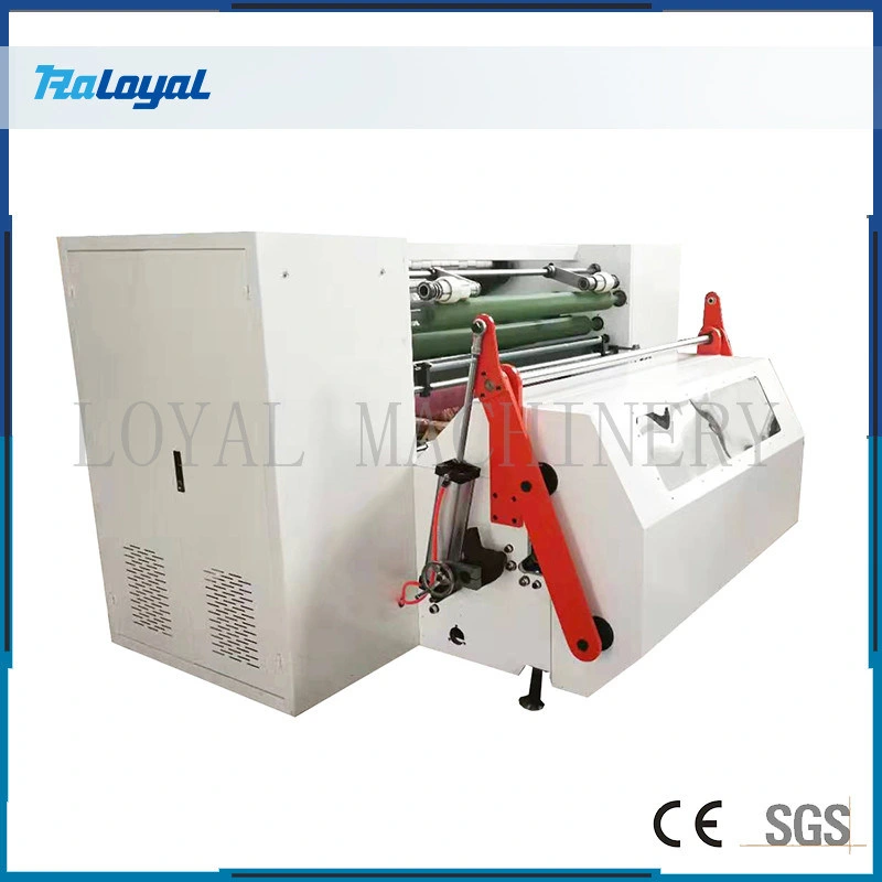 Adhesive Tape Jumbo Roll to Small Roll Slitting Machine