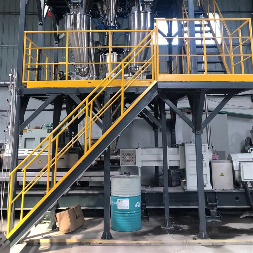 High Efficiency Two Stage EPS/EPE/XPS/PS Foam Recycling Pelletizing Machine