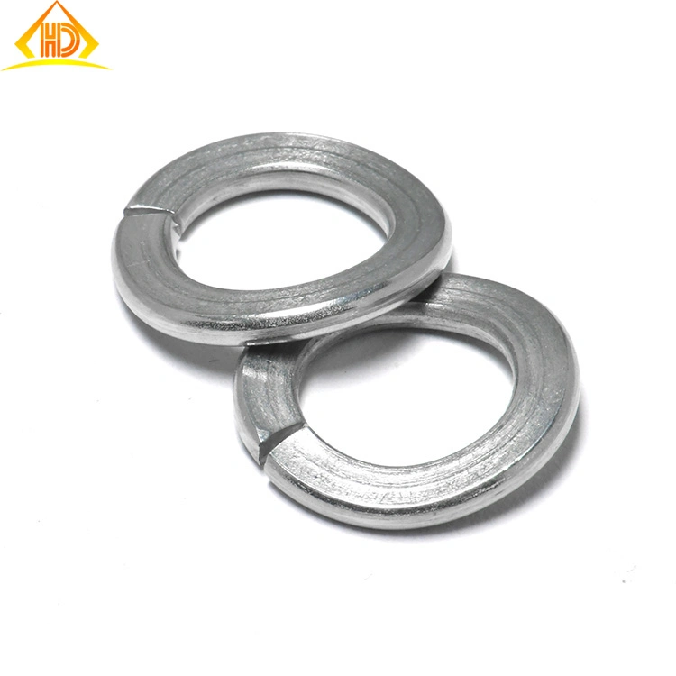 Hand Industrial DIN128b 18-8 18-10 Stainless Steel Curved Wave Single Coil Split Spring Lock Washers