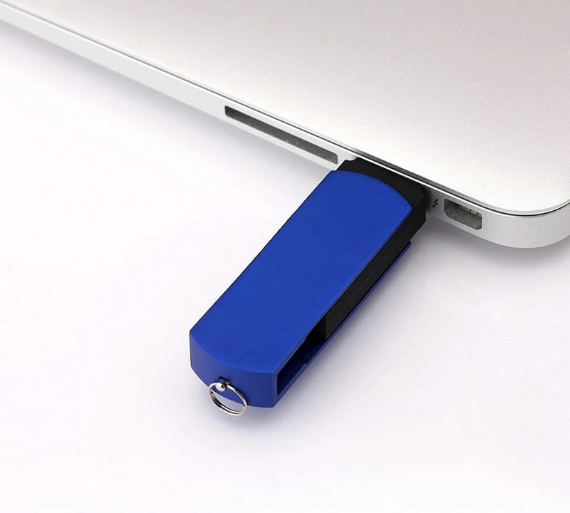 Factory Wholesale Colorful Classic Swivel USB Flash Pendrive with Logo