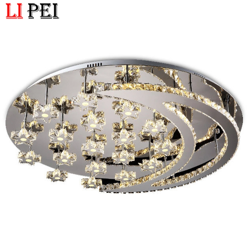 Customize Hotel Decoration Lighting Crystal Chandelier in Chandeliers Lamp