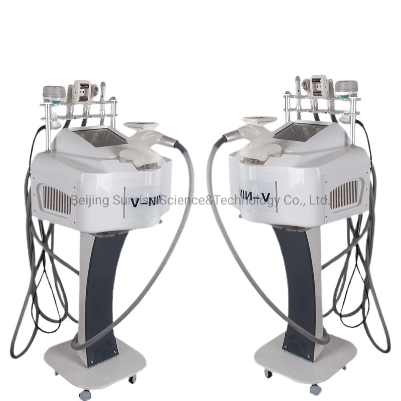 Beijing Sunrise Professional V9 RF Vacuum Cavitation Body Contouring System Vela cuerpo Slimming Shape Roller RF Eliminación de la celulosa Eliminación de las arrugas