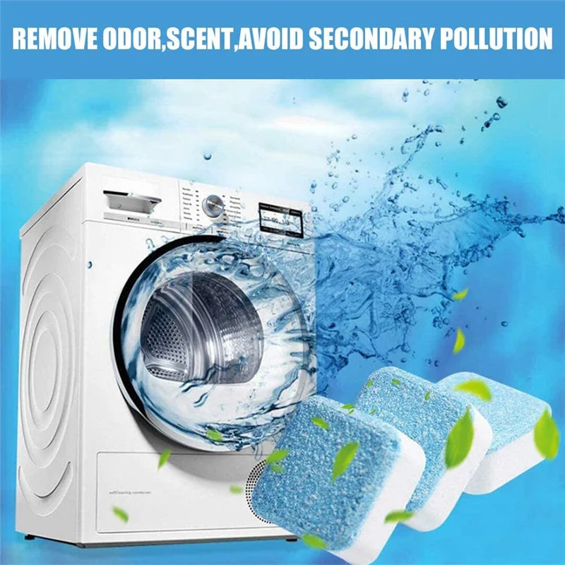 Washing Machine Tank Cleaner Detergent Effervescent Tablet Deep Descale Tablets