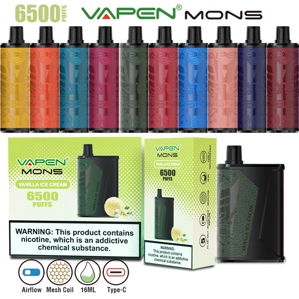 Elf Vaper B Bar 600 Vapen Randm cartucho recargable Tornado desechables bobina de malla Vape bolitas de 6500.