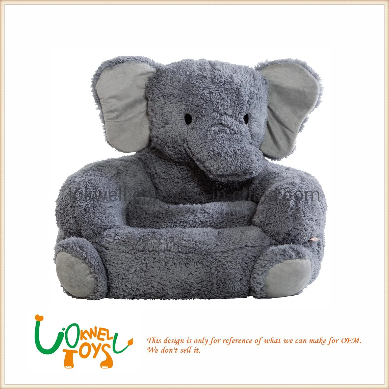 Decoration Comfortable Plush Animal Baby Seat Chair