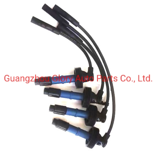 Contact spark plug cable kits fils s'adapte R-Enault V-Olvo 1.6-2.0L 1995-2004 7431275284