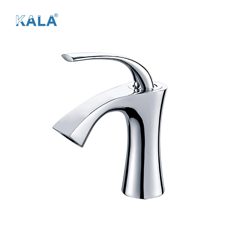 Deck Mounted Single Handle Brass Bathtub Faucets for Home Decoration