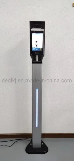 8'' LCD Temperature Scanner Body Temperature Measurement System IR Temperature Sensors Security Alarm Cameras Security