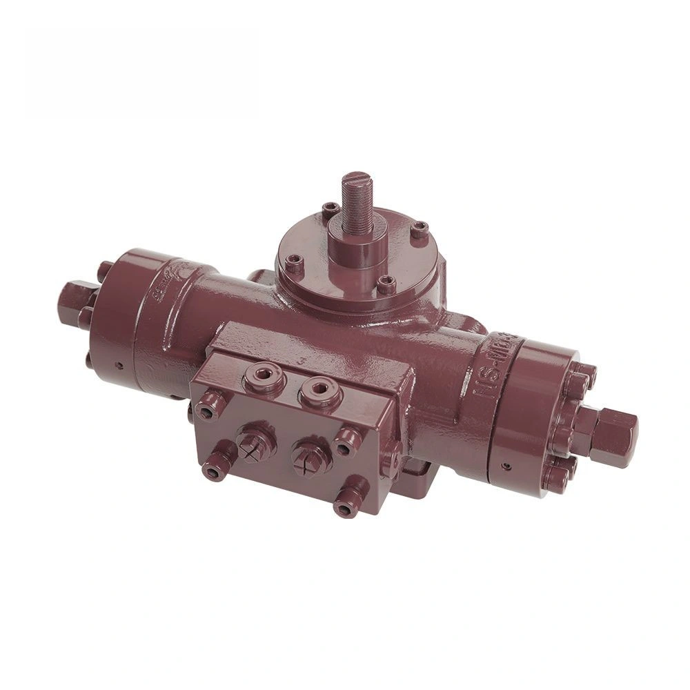 High Pressure Helical Gear Actuator High Flow with Hydraulic Control Components