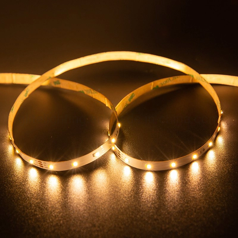 High quality/High cost performance LED Light SMD2835 CCT 60LED Flexible LED Strip IP20 Double Color Strip for Decoration Lighting