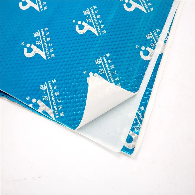 Self Adhesive Aluminum Foil Foam Insulation Sheet Car Sound Proofing Heat Insulation Vibration Damping