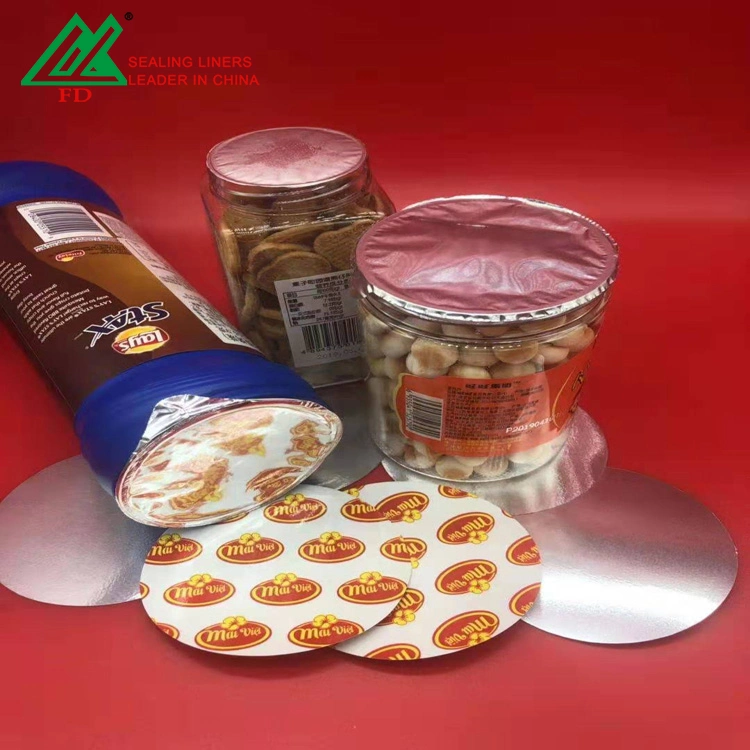 Aluminum Foil Seal\Pressure Sensitive Seal Liner Foil Seal Induction Seal Liner Gasket for 	Food Packaging