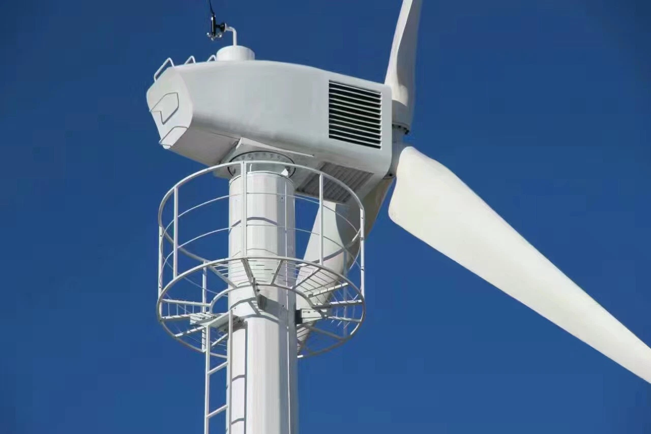 50kw Horizontal Wind Turbine Power Generator System for Farm (SHJ-WH50K)