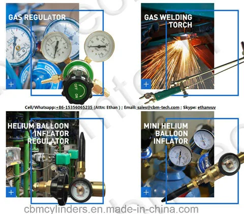 Regulador de gas acetileno Industrial (Mediano Victor-tipo) para la soldadura