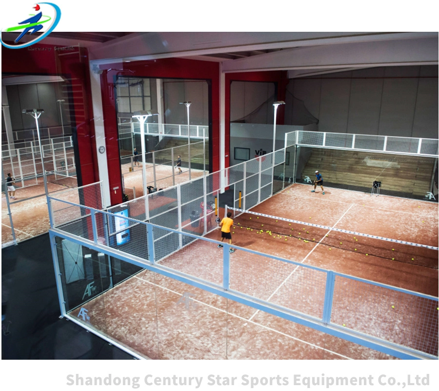 Century Star 4m Full Double Enhanced Factory Supply Großhandel hoch Quality Padel Tennisplatz