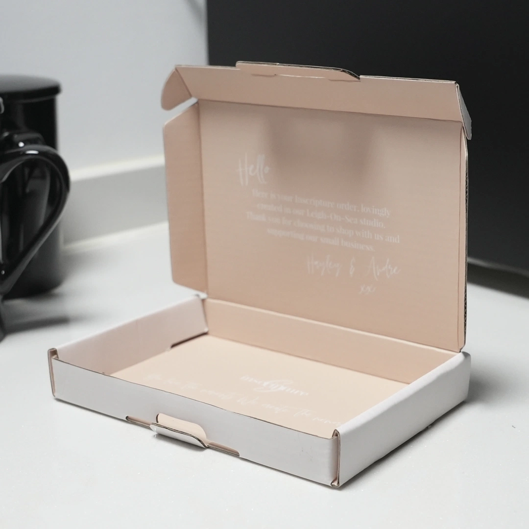 Custom печати транспортировочной коробки из гофрированного картона E-Commerce картонной коробки отправителя картон упаковка