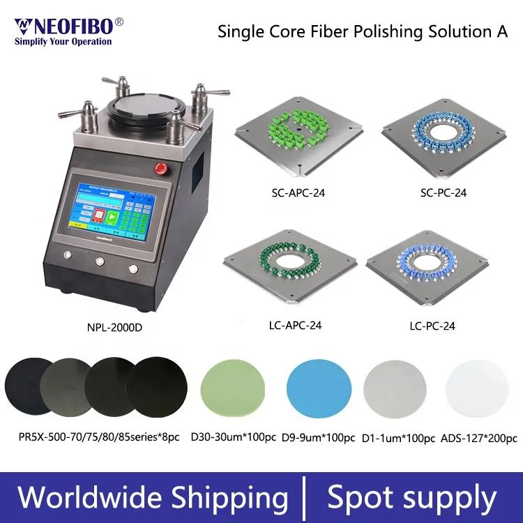 Neofibo Npl-2000d Glass SMA Connector Polishing Machine Fiber Optic Polishing Machine