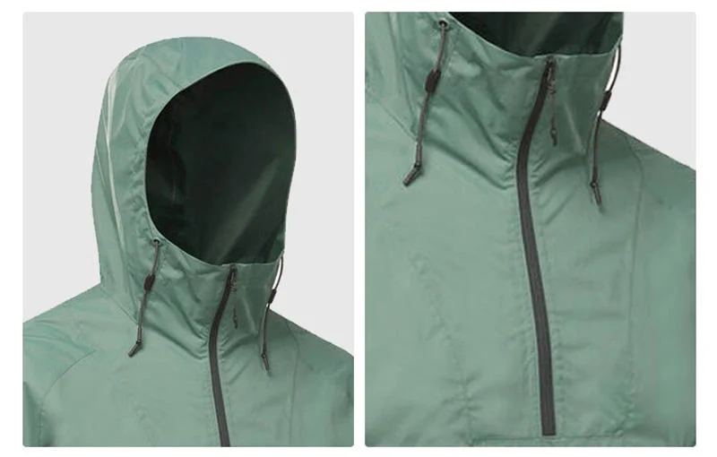 Chaqueta impermeable impermeable de running para hombre chaqueta cortavientos cortavientos cortavientos Impermeable de bicicleta a prueba de viento