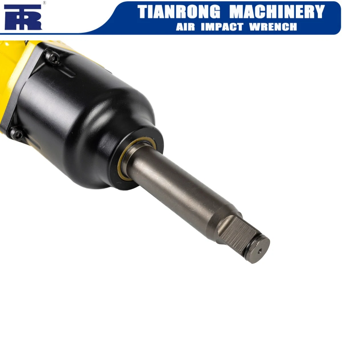 Industrial Impact Wrench, Pneumatic Tool, with 1 Inch Square Drive, Pinless Hammer Structure, High Levels of Torque Output, Handle Larger Bolts and Nuts