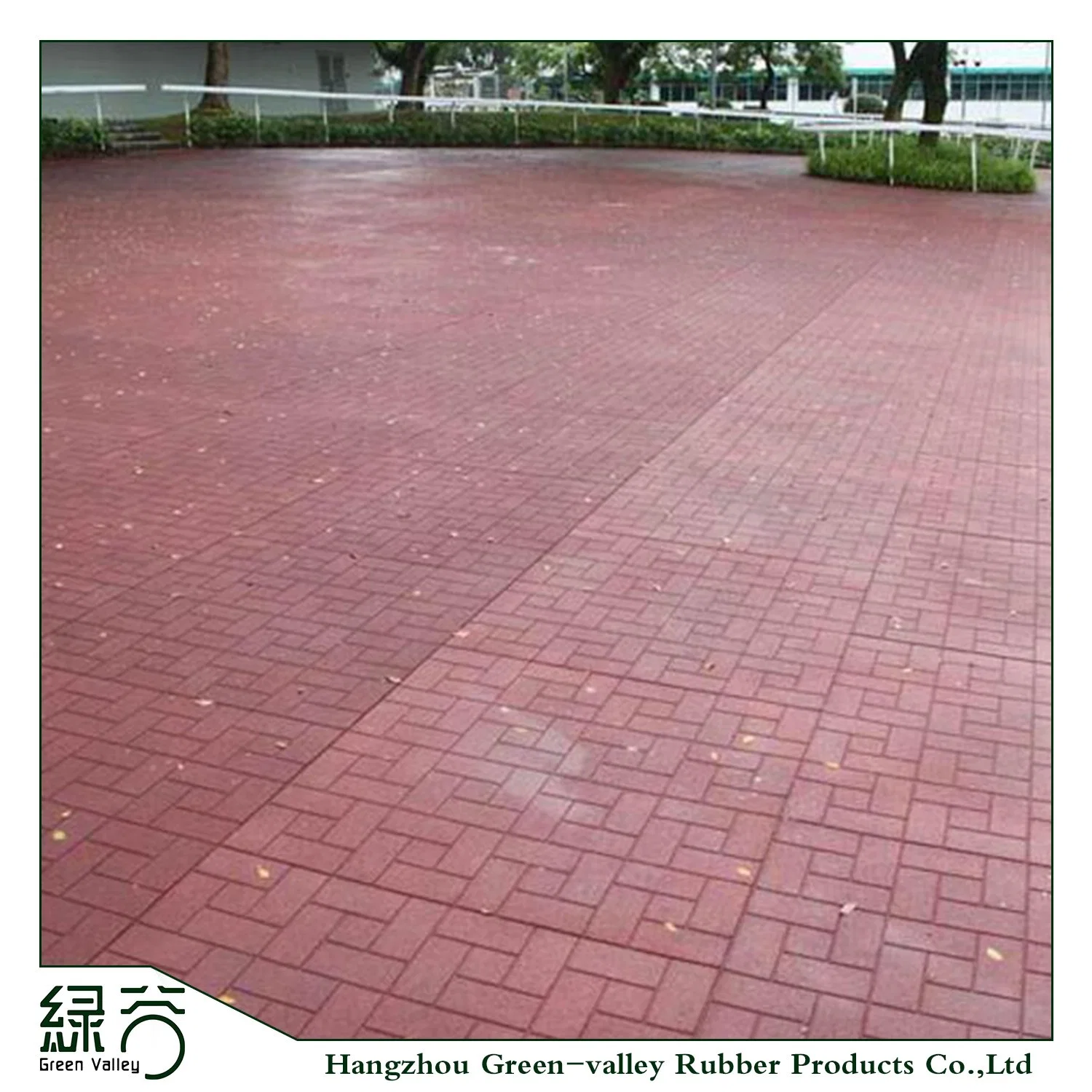 Cheap Price Outdoor Anti-Slip Flooring Brick Recycled Rubber Mat for Walkway