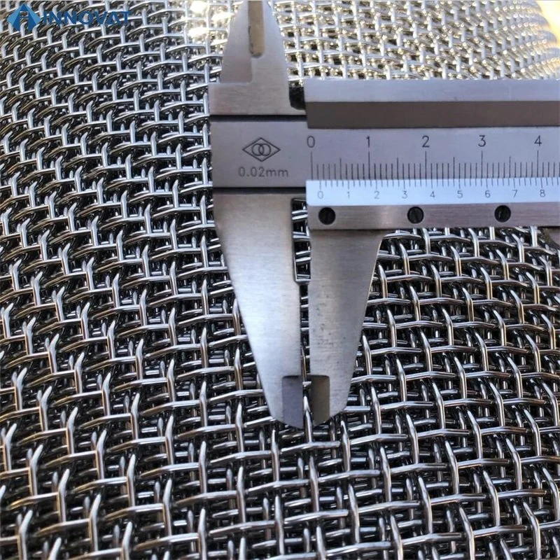 Wire Mesh Woven Wire Mesh Standard Size Stainless Steel Crimped Wire Mesh