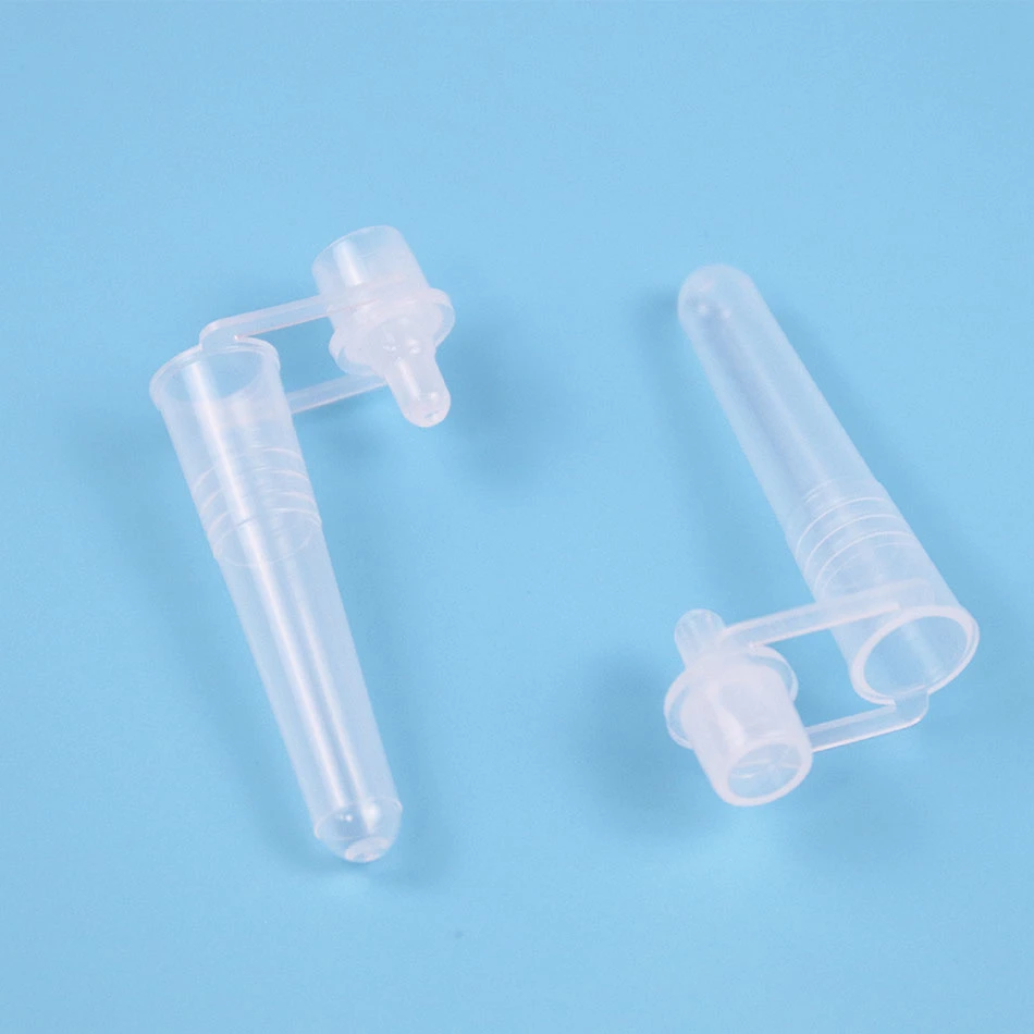 Medical Laboratory Transparent Detection Kit Nasal Mask Sample Collection Cup