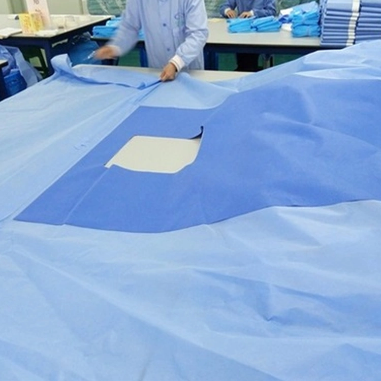 Original Factory PE Laminated Hydrophilic PP Nonwoven Fabric for Disposable Surgical Drapes