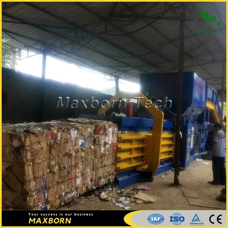 CE Certified Factory Supply Horizontal Hydraulic Carton Baling Recycling Tin Can Bundles Press Machine