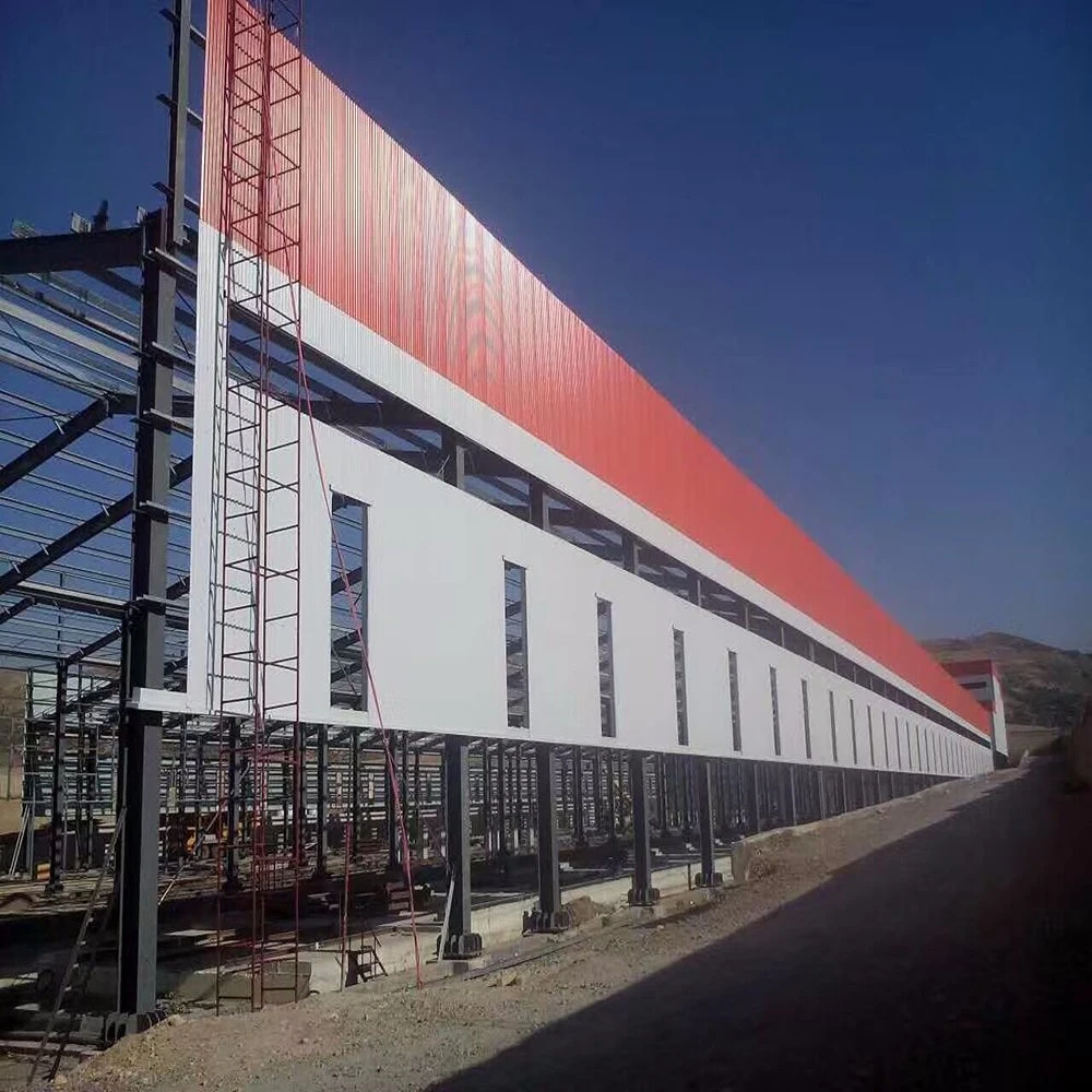 Steel Structure Building for Ceramic Tile Workshop (TW-KA101)