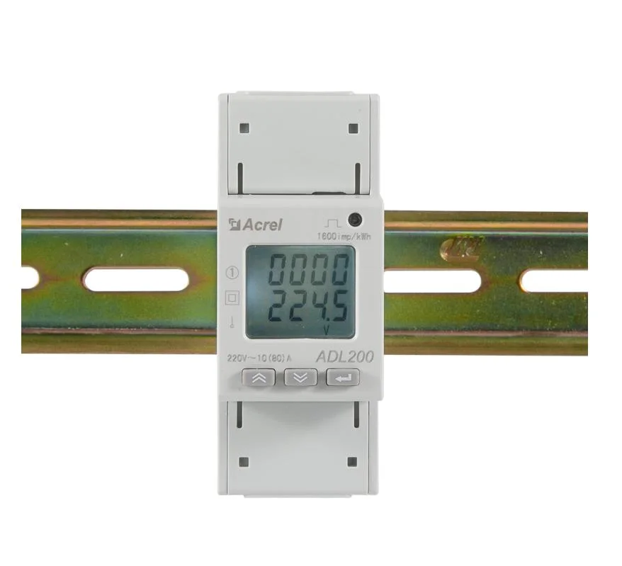 Acrel Adl200 Single-Phase DIN Rail Installation Smart Energy Meter