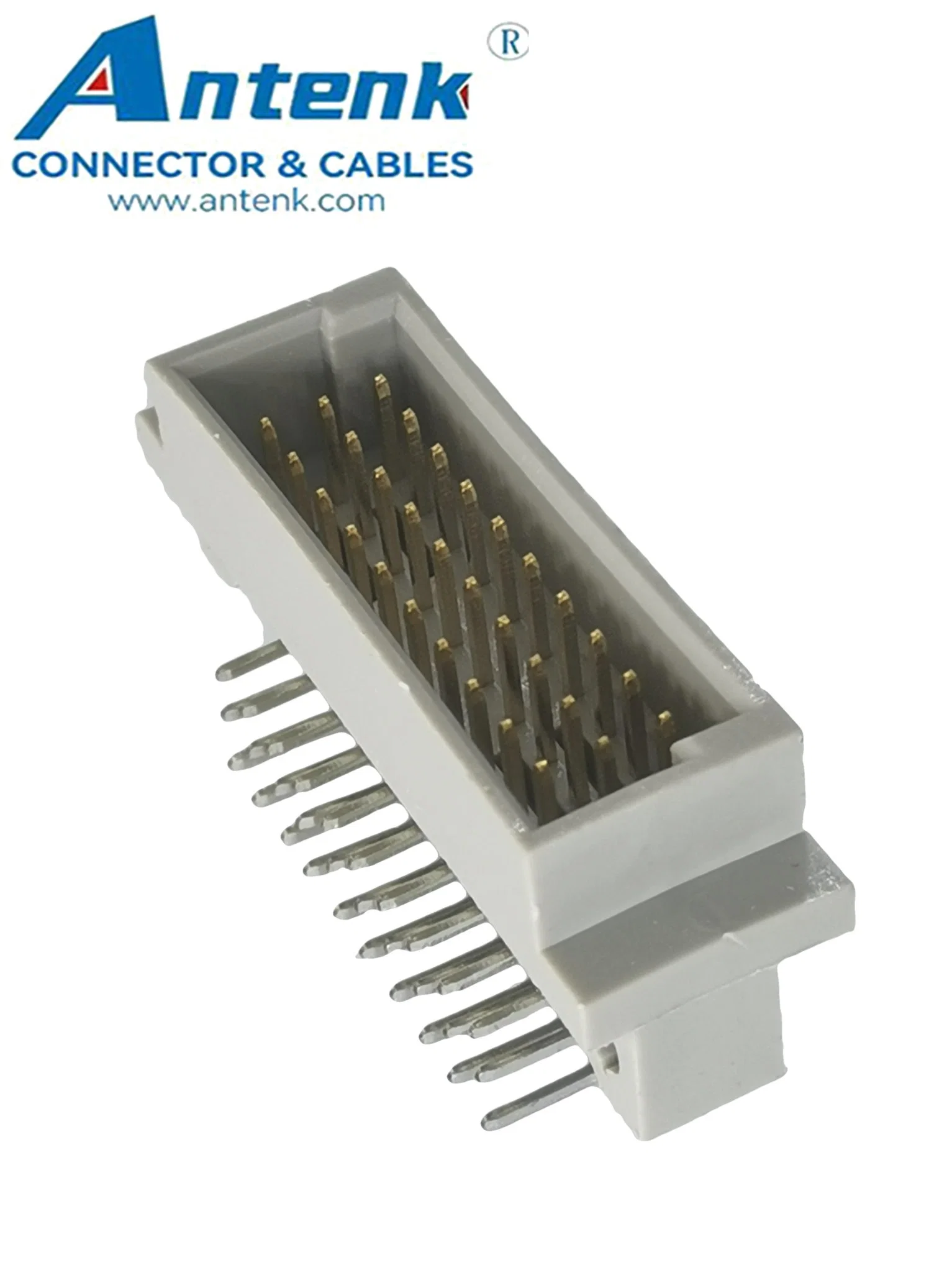 Dual Row 56pin Male Ddin 41612 / IEC 60603-2 PCB Connectors