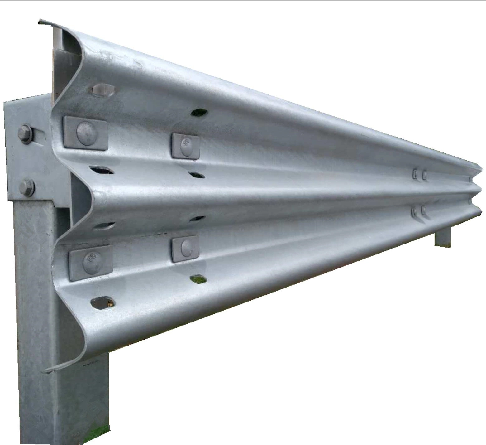 Two Wave Steel Highway Guardrail Prices with Galvanization