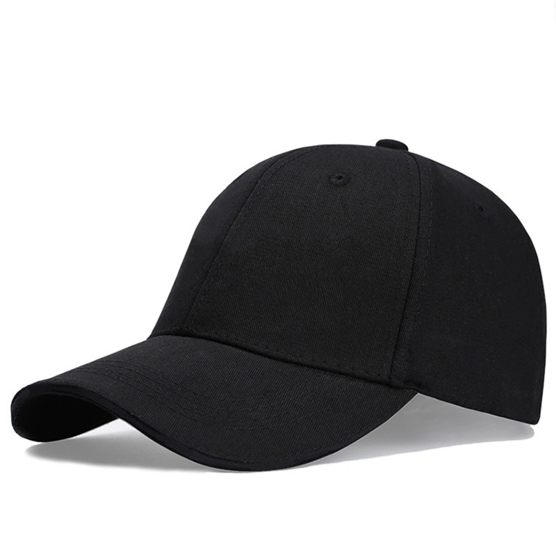 Vintage Custom Blank Dad Hats Unisex 100% Cotton Baseball Cap Custom Black New Plain Cotton Hats 6 Panel Baseball Cap